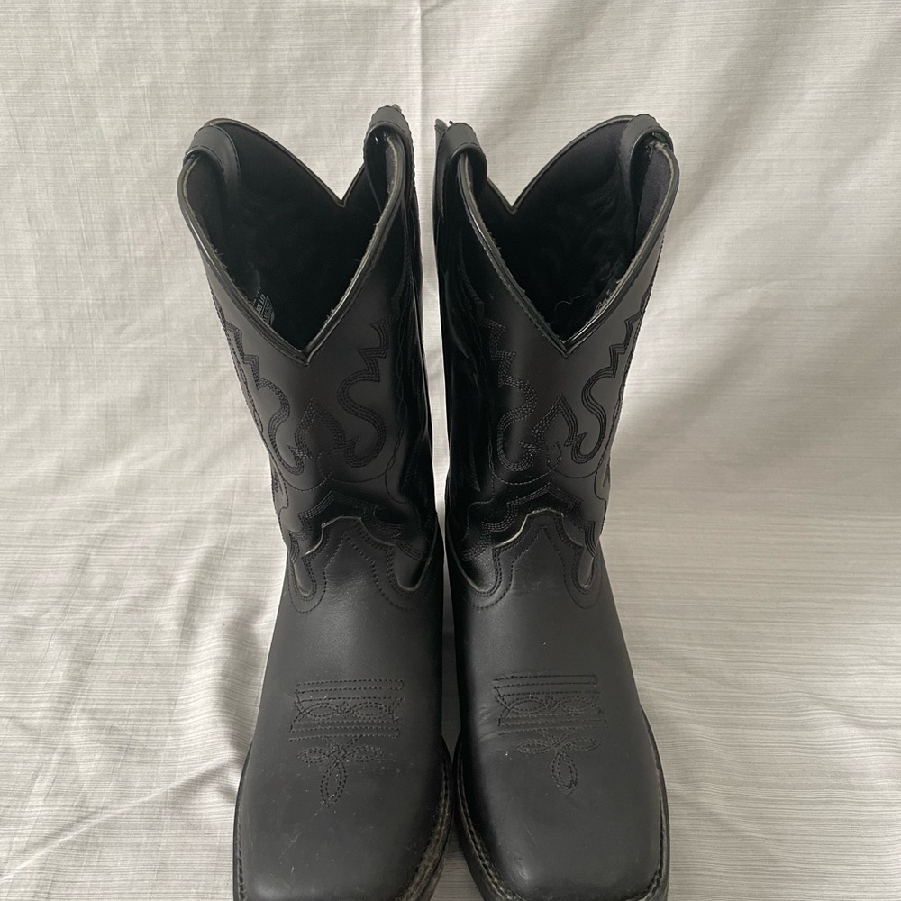 Black Western Cowboy Boots